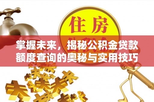阳曲掌握未来，揭秘公积金贷款额度查询的奥秘与实用技巧
