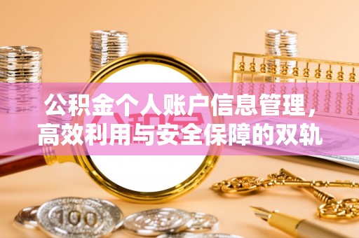 阳曲公积金个人账户信息管理，高效利用与安全保障的双轨并行