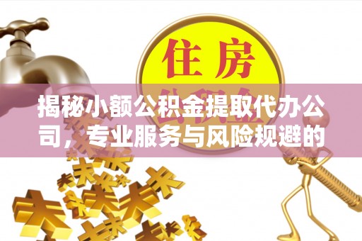 阳曲揭秘小额公积金提取代办公司，专业服务与风险规避的平衡艺术